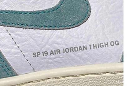 AIR AIR JORDAN RETRO - GREEN' HIGH - 1 OG 555088-311 JORDAN 'TURBO 1125